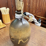 長田うどん - 中に出汁が入っています