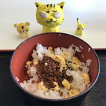 築港麺工房 - 肉そぼろご飯