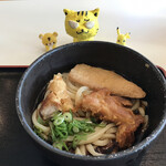 築港麺工房 - 鶏天きつねうどん冷