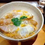 蕎麦きり みよた - 合盛りカツ丼 ♪