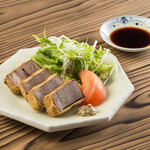 Beef tongue cutlet