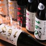 Yakiniku Ushinari - 十四代等希少な日本酒も有ります。
