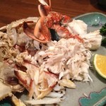 きむら - 今回は渡り蟹♪対象がむきむきしてくれるので食べやすい♪