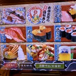 もりもり寿し - 本日のおすすめ