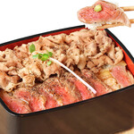 ビフテキ重・肉飯 ロマン亭 - 料理写真:ロマン亭錦重