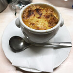 がばちょ - オニオングラタンスープ（400円）