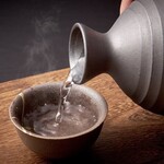 Special selection of hot sake