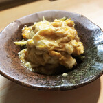 がばちょ - 大将からサービス（野菜のかき揚げの玉子とじ）