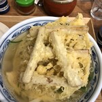 恵味うどん - ごぼう天をのせて