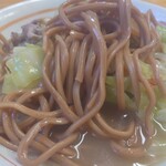 台湾 - 茶色の麺