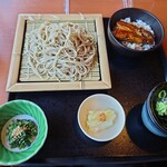 旭川お城の鯉寿し - 蕎麦と小ウナギ丼