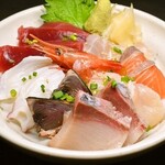 Seafood pickled rice bowl