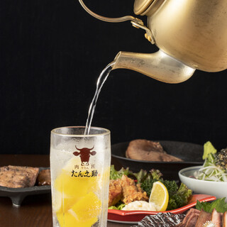 Great compatibility with “Tan”! Specialty [Strongest Lemon Sour] [Nationwide Famous Sake]