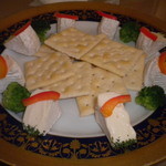 レストラン山水 - カマンベールチーズ生（Ｗｉｔｈクラッカー）