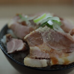 煮干しラーメン ゼクウ - チャーシュー厚い！