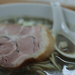 煮干しラーメン ゼクウ - チャーシュー厚い！