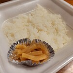 かつや - 秋の海鮮フライ弁当のライス