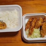 かつや - 秋の海鮮フライ弁当