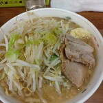 ラーメン二郎 - ニンニク＆カラメ