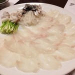 ひろ家 - ふく刺し♪あまい～！