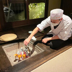 和田屋 - イワナがピクピク動いているよ