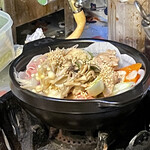 松之城 - パイタン鍋、煮ます！