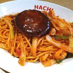 Hachi - ハンバーグナポリタンの大盛