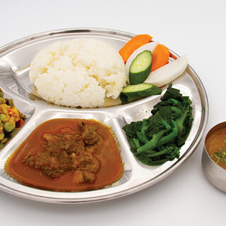 Please try our most recommended [Dal Bhatt Set]!