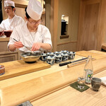 鮨 むらやま - 真剣です(｀･ω･´)