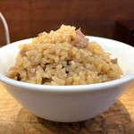 中華そば しば田 - 「炊き込みご飯」150円