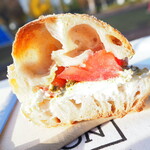 ダヴィッド パン - バジルサンド断面