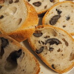 ダヴィッド パン - オリーブのパン断面