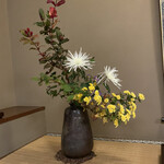 柊家旅館 - 床の間のお花