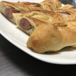 粉とクリーム - 先端に着目する。