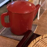 そば季菜 はや川 - 蕎麦湯