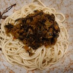 煮干そば 流。 - あゆみの和え玉 ¥320