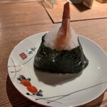 そば季菜 はや川 - 天むす　350円