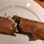 恵比寿 ティスカリ - ホロホロ鳥とキツブナラタケのパートフィロ包み