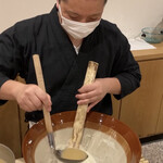 勢麟 - 出汁を足してからの