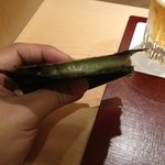 鮨 水谷 - タイラガイの磯辺焼き