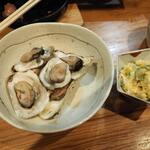 卓 - 蒸しカキその１