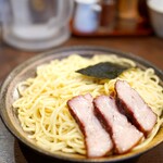 麺屋 はやしまる - ミックスわんたんつけめん1060円+チャーシュー300円