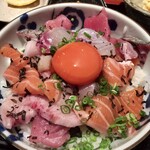 めしの助 - 塩海鮮丼(大)