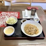 中華食堂 劉 - 料理写真:【日替わりランチＢ】春雨チャーハン定食(650円)