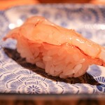 酒 秀治郎 - 赤海老昆布〆