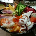 つかさ鮨 - 海鮮丼(3)１５００円
