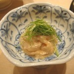 鮨処 音羽別館 - カワハギの肝合え