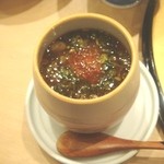 鮨処 音羽別館 - 白子の茶碗蒸し