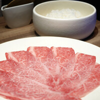 焼肉うしごろ 銀座店 - スタートから牛丼のお肉