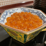 割烹 新多久 - イクラの醤油漬け